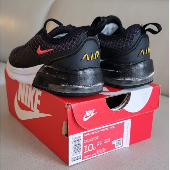 NIKE AIR MAX MOTION 2 TODDLER BOYS Size 10 C