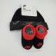 Nike Baby Booties & Cap Gift, 0-6 Months Multi Color, Boys Girls Infant Hat L33