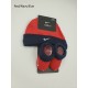 Nike Baby Booties & Cap Gift, 0-6 Months Multi Color, Boys Girls Infant Hat L33