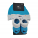 Nike Baby Booties & Cap Gift, 0-6 Months Multi Color, Boys Girls Infant Hat L33
