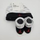 Nike Baby Booties & Cap Gift, 0-6 Months Multi Color, Boys Girls Infant Hat L33