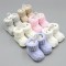 Baby Boys Girls Booties Soft Thick Knitted Bootees Pattern Baby Socks 0-6 Months