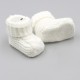 Baby Boys Girls Booties Soft Thick Knitted Bootees Pattern Baby Socks 0-6 Months