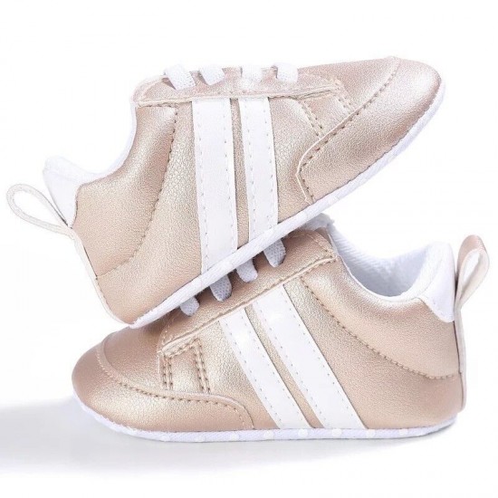 Classic Baby Boy Girl Crib Shoes Infant Sneakers Casual Shoes Newborn Baby Shoes