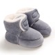 Baby Boy Girl Comfortable Corduroy Warm Booties Infant Winter Snow Boots 0-18 M