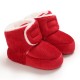 Baby Boy Girl Comfortable Corduroy Warm Booties Infant Winter Snow Boots 0-18 M