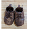 Unbranded Baby Boy Size 2 Brown Man Made Soft Bottom Crib Shoes