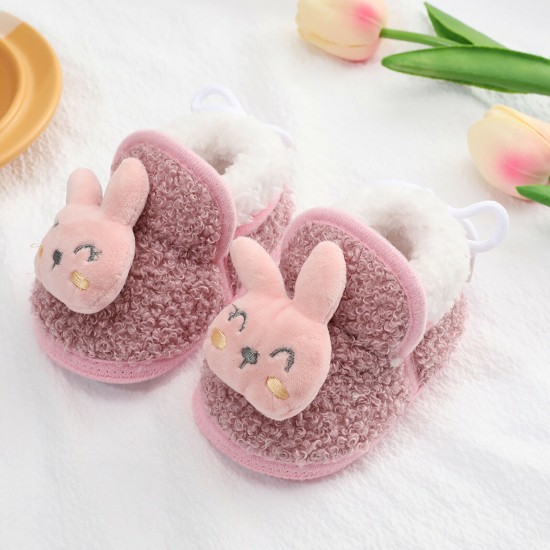 Infant Baby Girls Boys Toddler Slippers Socks Shoes Boots Winter Warm Booties UK