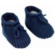 Newborn Baby Spanish Style Knitted Booties Bootees Lace Boy Girl 0-3 Months