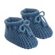 Newborn Baby Spanish Style Knitted Booties Bootees Lace Boy Girl 0-3 Months