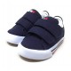 Tommy Hilfiger Boy's Herritage ALT Hook Loop Sneakers Navy Blue Size 4T