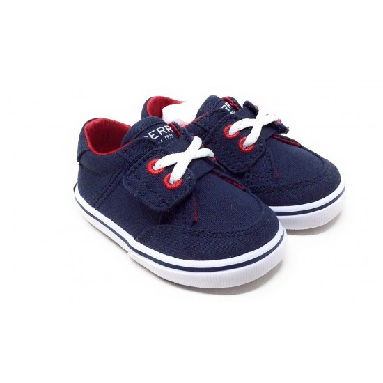 Sperry Top-Sider Baby Boys Trysail Crib Shoes Jr Navy Blue Size 2 M