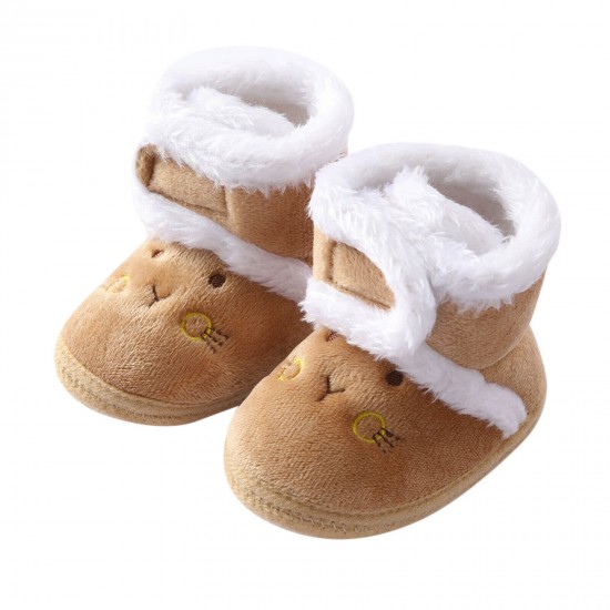 Newborn Baby Girl Boys Soft Shoes Infant Boots Toddler Winter Snow Booties
