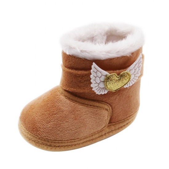 Newborn Baby Girl Boys Soft Shoes Infant Boots Toddler Winter Snow Booties