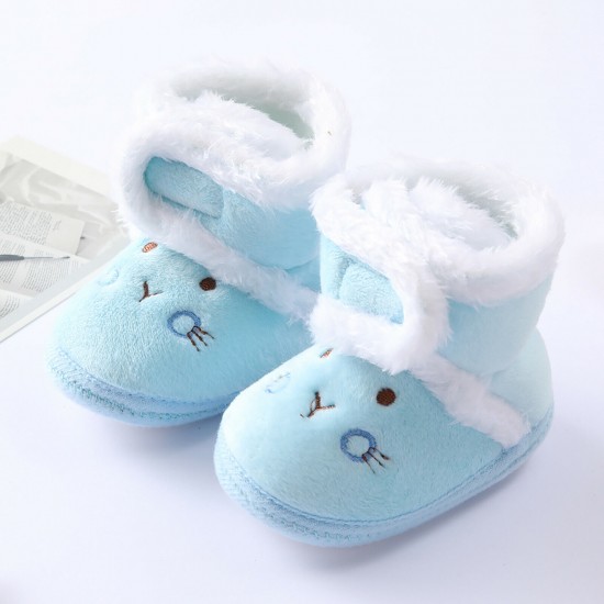 Newborn Baby Girl Boys Soft Shoes Infant Boots Toddler Winter Snow Booties