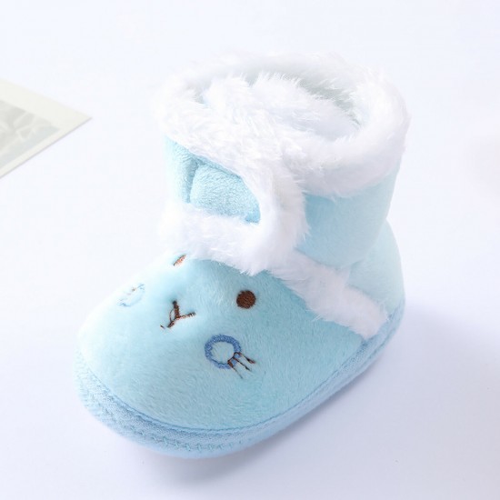 Newborn Baby Girl Boys Soft Shoes Infant Boots Toddler Winter Snow Booties