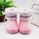 Newborn Baby Boy Girl Pram Shoes Infant Faux Fur Boots Winter Snow Warm Booties