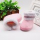 Newborn Baby Boy Girl Pram Shoes Infant Faux Fur Boots Winter Snow Warm Booties