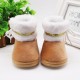 Newborn Baby Boy Girl Pram Shoes Infant Faux Fur Boots Winter Snow Warm Booties