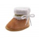 Newborn Baby Boy Girl Pram Shoes Infant Faux Fur Boots Winter Snow Warm Booties
