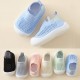 GIRLS BABY BOYS TODDLER KIDS NEWBORN ANTI-SLIP SOFT RUBBER SOLE SOCK SHOES SIZE!