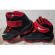 Nike Boys Toddler Air Size 4C Red Black High Tops Sneakers 653647-006