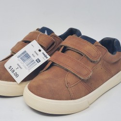 NWT Fall Creek Infant Boys Brown Shoes Size 7 Fast Shipping Great Deal