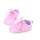 Newborn Baby Boy Girl Soft Oxford Crib Shoes Toddler PreWalker Trainers 0-18 M