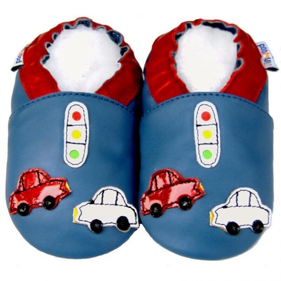 Jinwood Baby Shoes Boy Girl Shoes Infant Toddler Prewalk Soft Sole Booties 0-3Y 