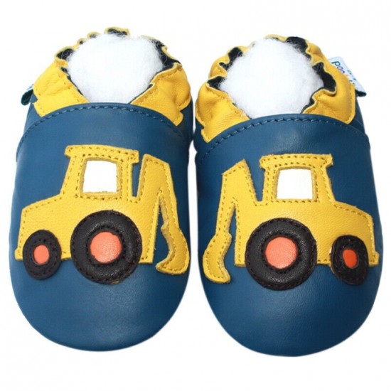 Jinwood Baby Shoes Boy Girl Shoes Infant Toddler Prewalk Soft Sole Booties 0-3Y 