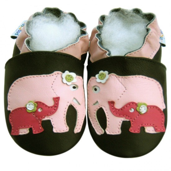 Jinwood Baby Shoes Boy Girl Shoes Infant Toddler Prewalk Soft Sole Booties 0-3Y 