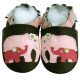 Jinwood Baby Shoes Boy Girl Shoes Infant Toddler Prewalk Soft Sole Booties 0-3Y 