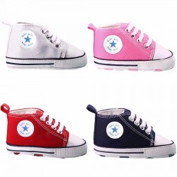 Toddler Baby Boy Girl Soft Sole Crib Shoes Infant Sneakers 0-18 Months Cute Gift