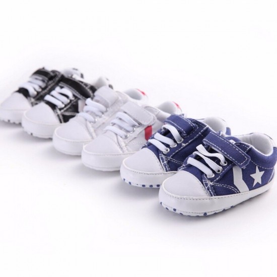 Toddler Baby Boy Girl Soft Sole Crib Shoes Infant Sneakers 0-18 Months Cute Gift