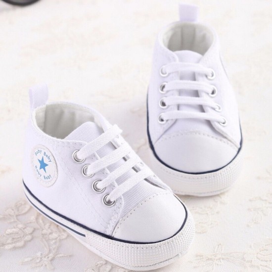 Toddler Baby Boy Girl Soft Sole Crib Shoes Infant Sneakers 0-18 Months Cute Gift