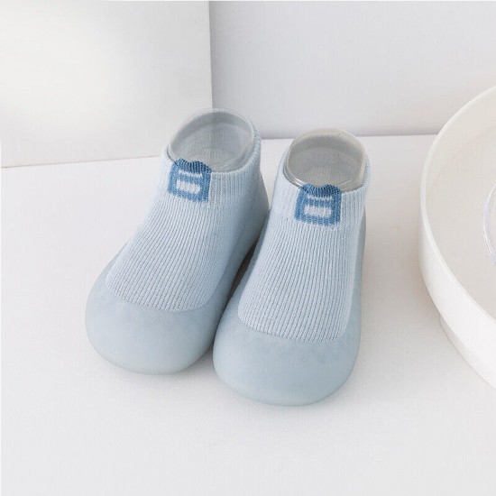 Girls Kids Baby Boys Toddlers Newborn Socks Soft Sole Shoes Non-slip Size UK