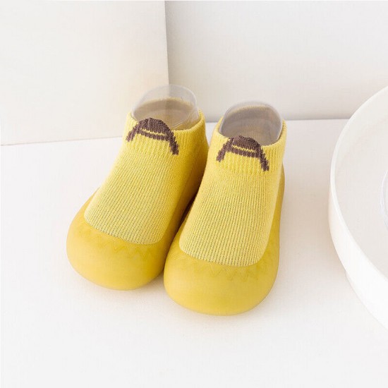 Girls Kids Baby Boys Toddlers Newborn Socks Soft Sole Shoes Non-slip Size UK