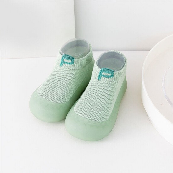 Girls Kids Baby Boys Toddlers Newborn Socks Soft Sole Shoes Non-slip Size UK