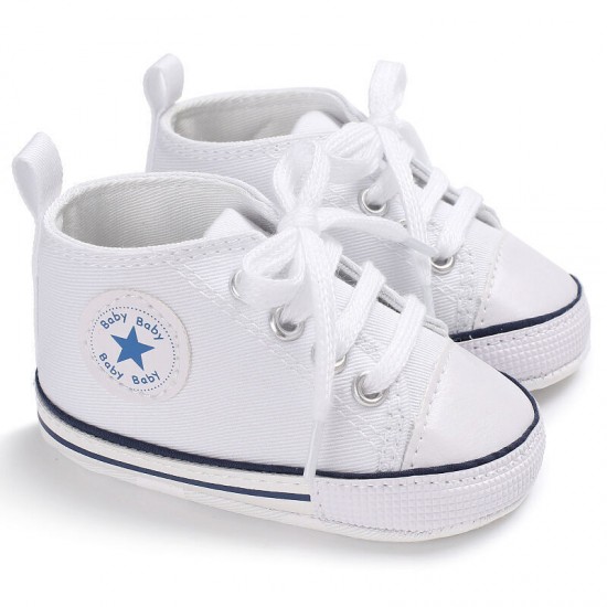 Newborn Baby Boy Girl Pram Shoes Infant Sneakers Toddler PreWalker Trainers 0-18