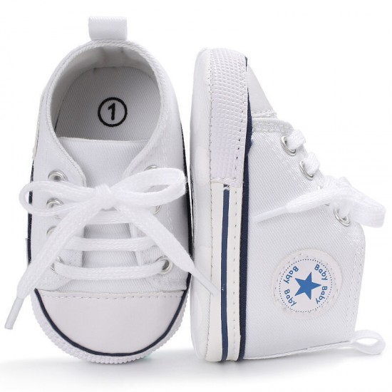 Newborn Baby Boy Girl Pram Shoes Infant Sneakers Toddler PreWalker Trainers 0-18