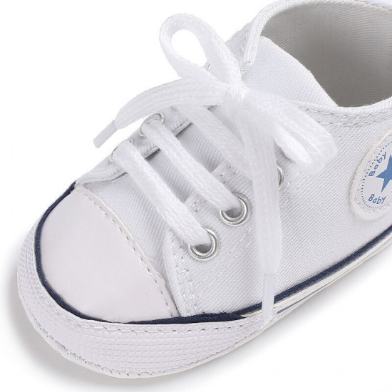 Newborn Baby Boy Girl Pram Shoes Infant Sneakers Toddler PreWalker Trainers 0-18