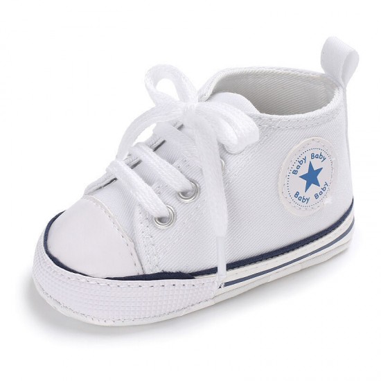 Newborn Baby Boy Girl Pram Shoes Infant Sneakers Toddler PreWalker Trainers 0-18