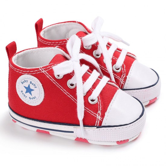 Newborn Baby Boy Girl Pram Shoes Infant Sneakers Toddler PreWalker Trainers 0-18