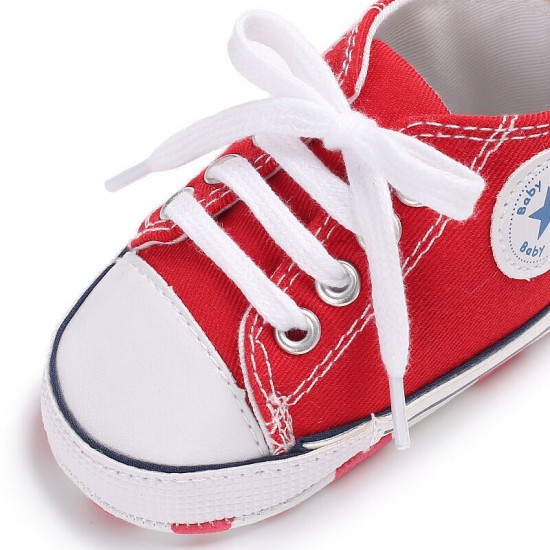 Newborn Baby Boy Girl Pram Shoes Infant Sneakers Toddler PreWalker Trainers 0-18