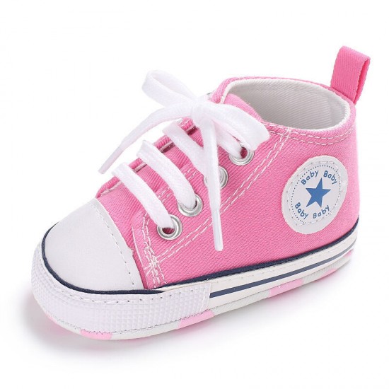 Newborn Baby Boy Girl Pram Shoes Infant Sneakers Toddler PreWalker Trainers 0-18