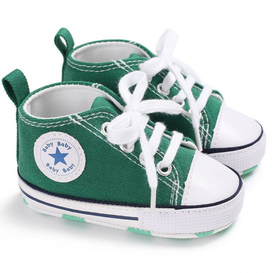 Newborn Baby Boy Girl Pram Shoes Infant Sneakers Toddler PreWalker Trainers 0-18