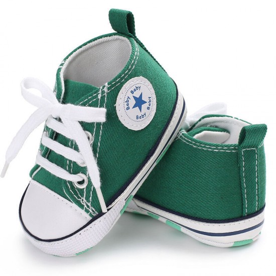 Newborn Baby Boy Girl Pram Shoes Infant Sneakers Toddler PreWalker Trainers 0-18