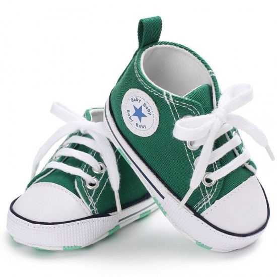 Newborn Baby Boy Girl Pram Shoes Infant Sneakers Toddler PreWalker Trainers 0-18
