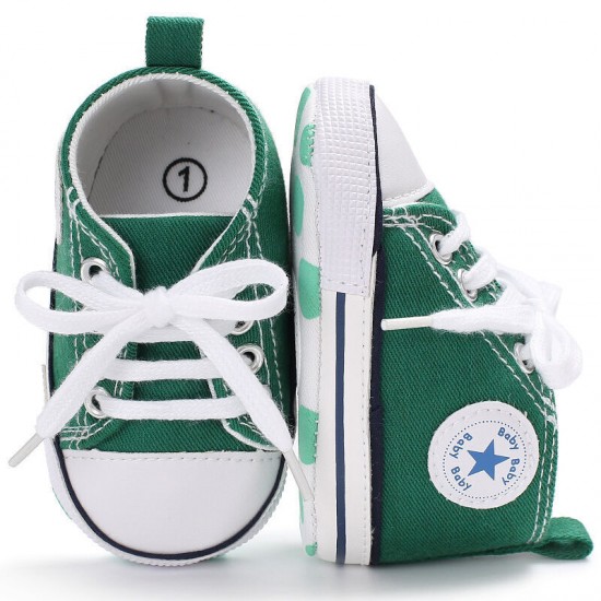 Newborn Baby Boy Girl Pram Shoes Infant Sneakers Toddler PreWalker Trainers 0-18