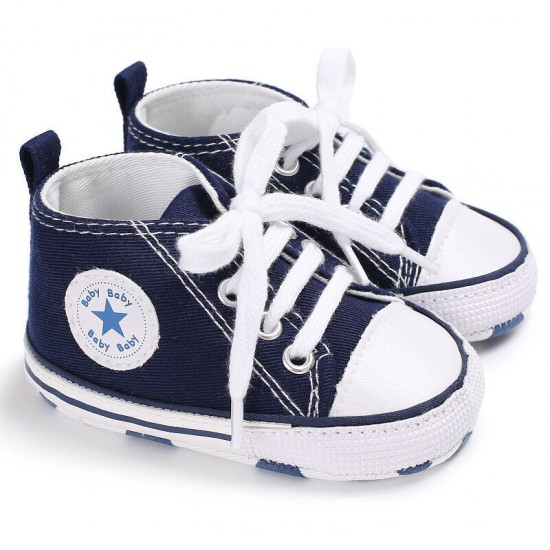 Newborn Baby Boy Girl Pram Shoes Infant Sneakers Toddler PreWalker Trainers 0-18